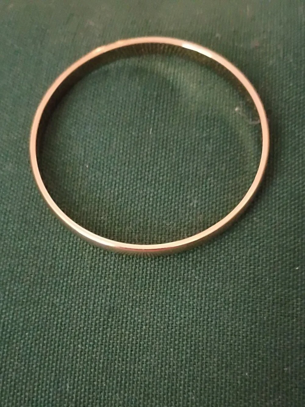 MonetS Gold on Sterling Bangle